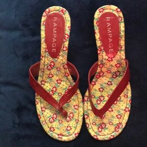 Rampage slip on heels